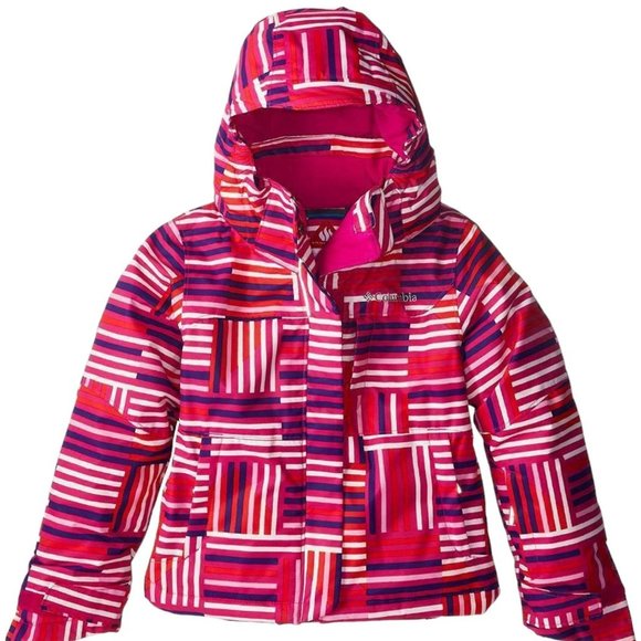 Columbia Puffer Jacket Omni Heat Thermal Insulated Nordic Jump  Girl's XL 18/20 - Picture 1 of 7